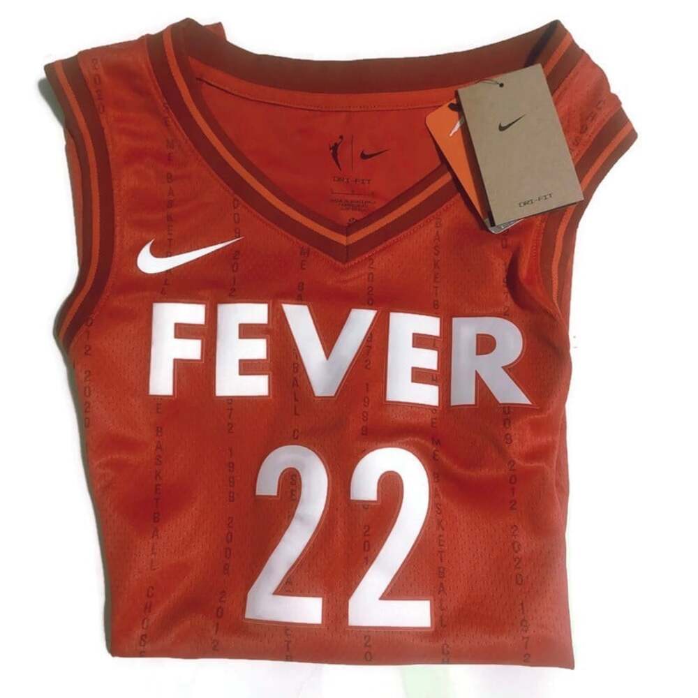 Nike Caitlin Clark Indiana Fever WNBA Rebel Edition Jersey DR8398-659 Womens L - Picture 8 of 12